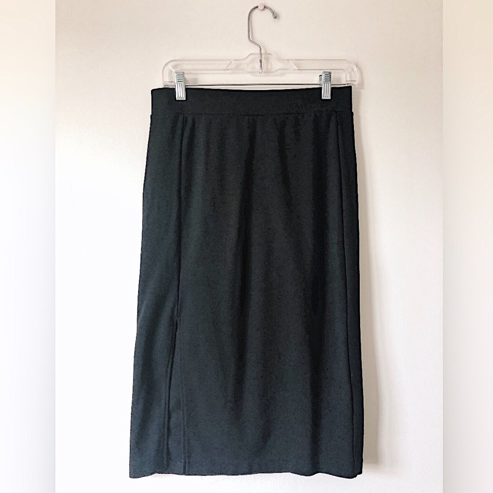 H&M High Waisted Midi Pencil Skirt w/ Slit M